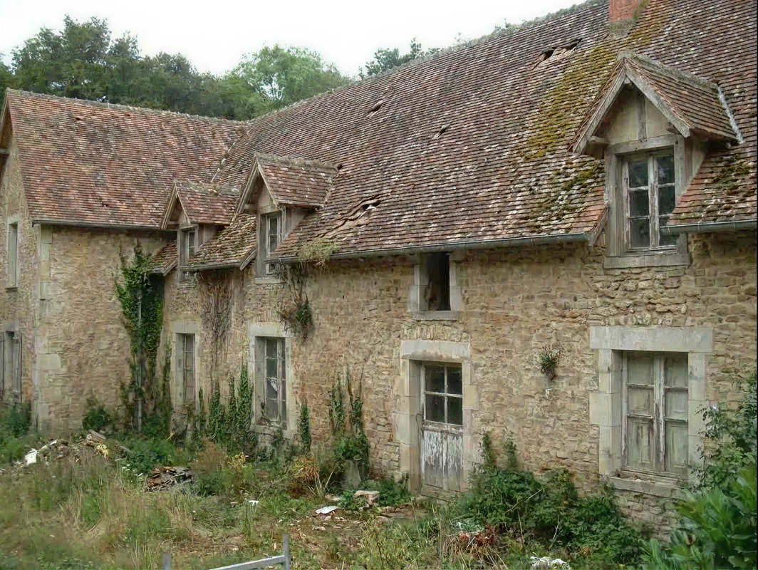 Toiture avant rénovation