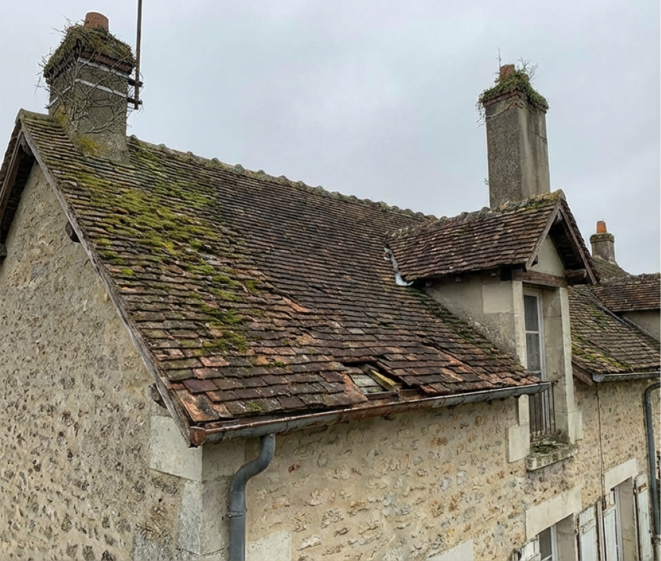 Photo avant chantier à Jouars Pontchartrain (78)