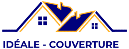 Équipe de couvreurs Idéale Couverture au travail sur un toit